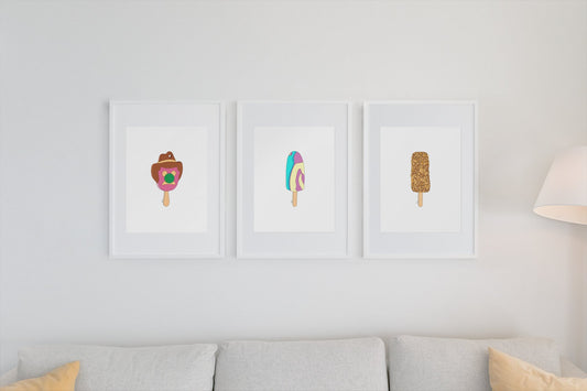 Ice Cream Series (Set of 3)