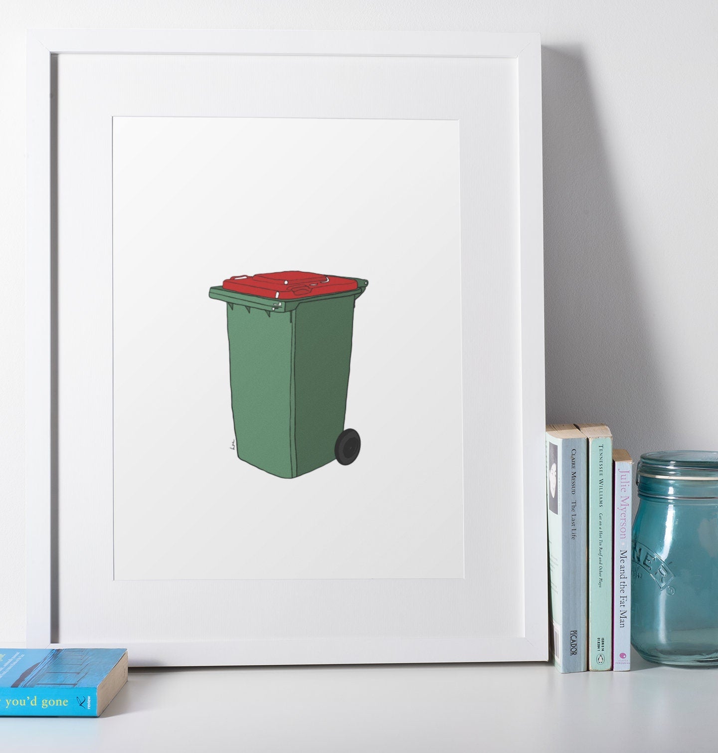 The Bin Chicken Series - Red - Bin