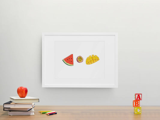 Summer Fruits Series - Fruit Trio