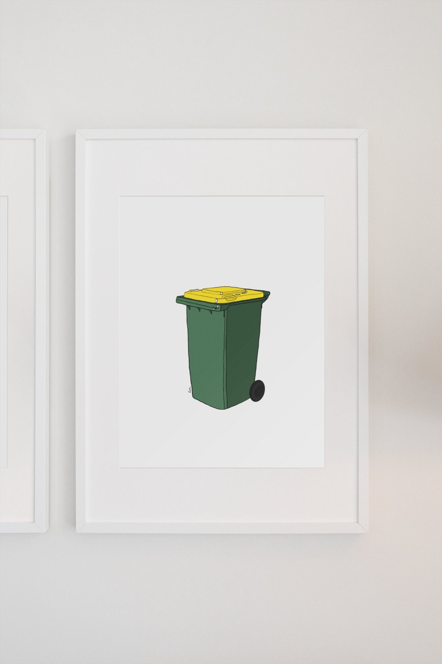 The Bin Chicken Series - Yellow (Set of 3)