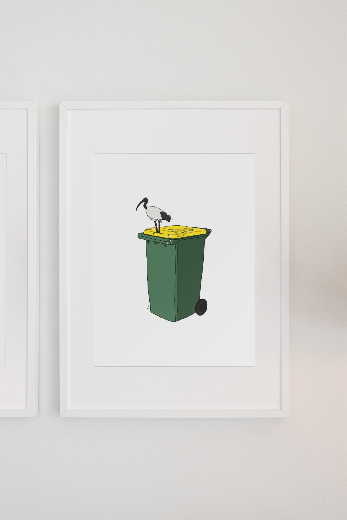 The Bin Chicken Series - Yellow (Set of 3)